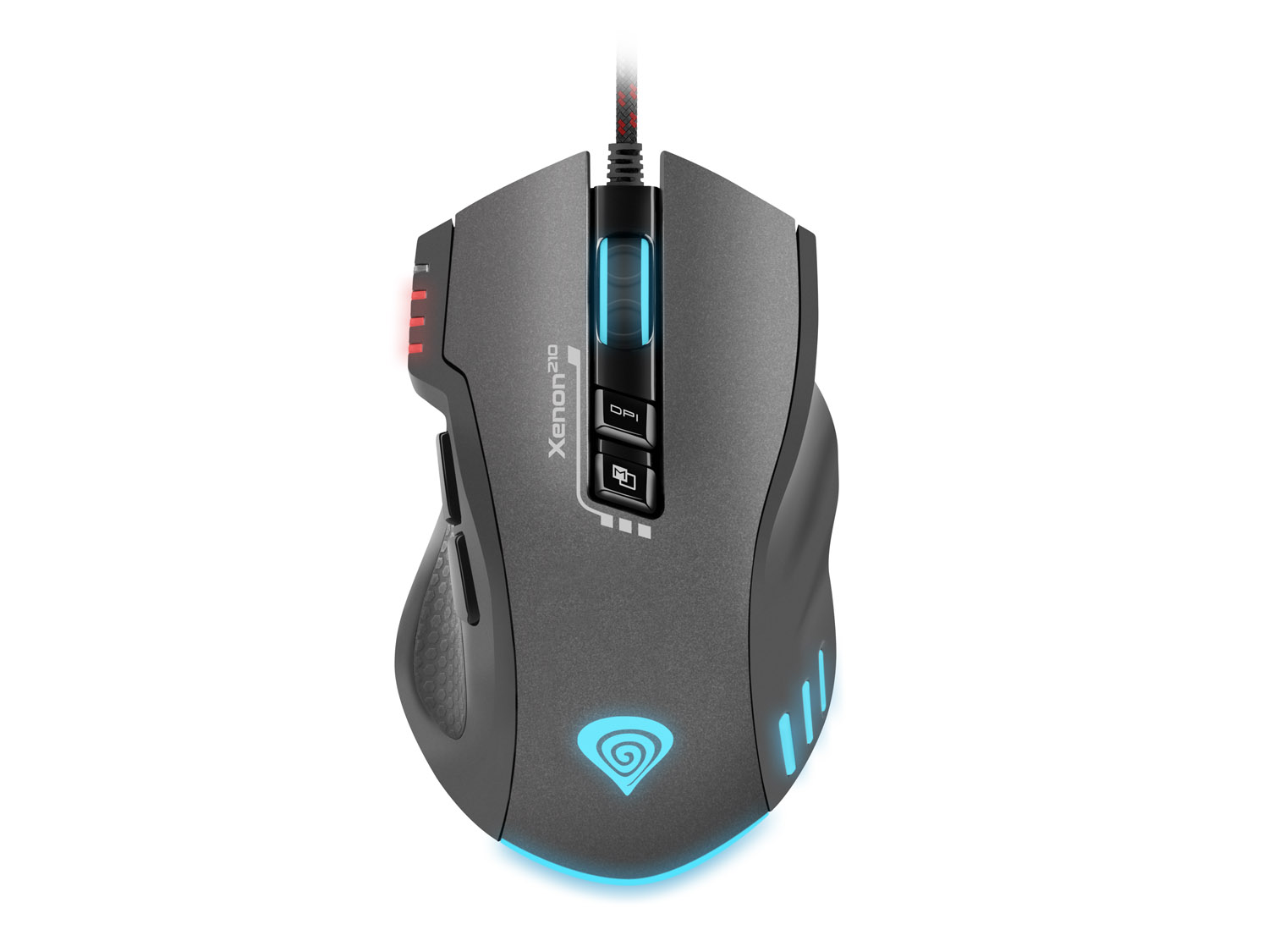 Obrázok Natec Genesis Gaming optical mouse XENON 210, USB, 3200 DPI, with software