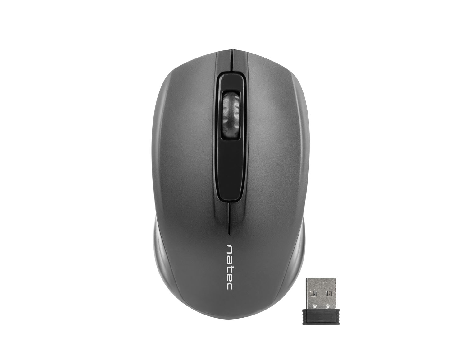 Obrázok Natec wireless optical mouse JAY Nano| Wireless 2,4 GHz | 1600 dpi | black