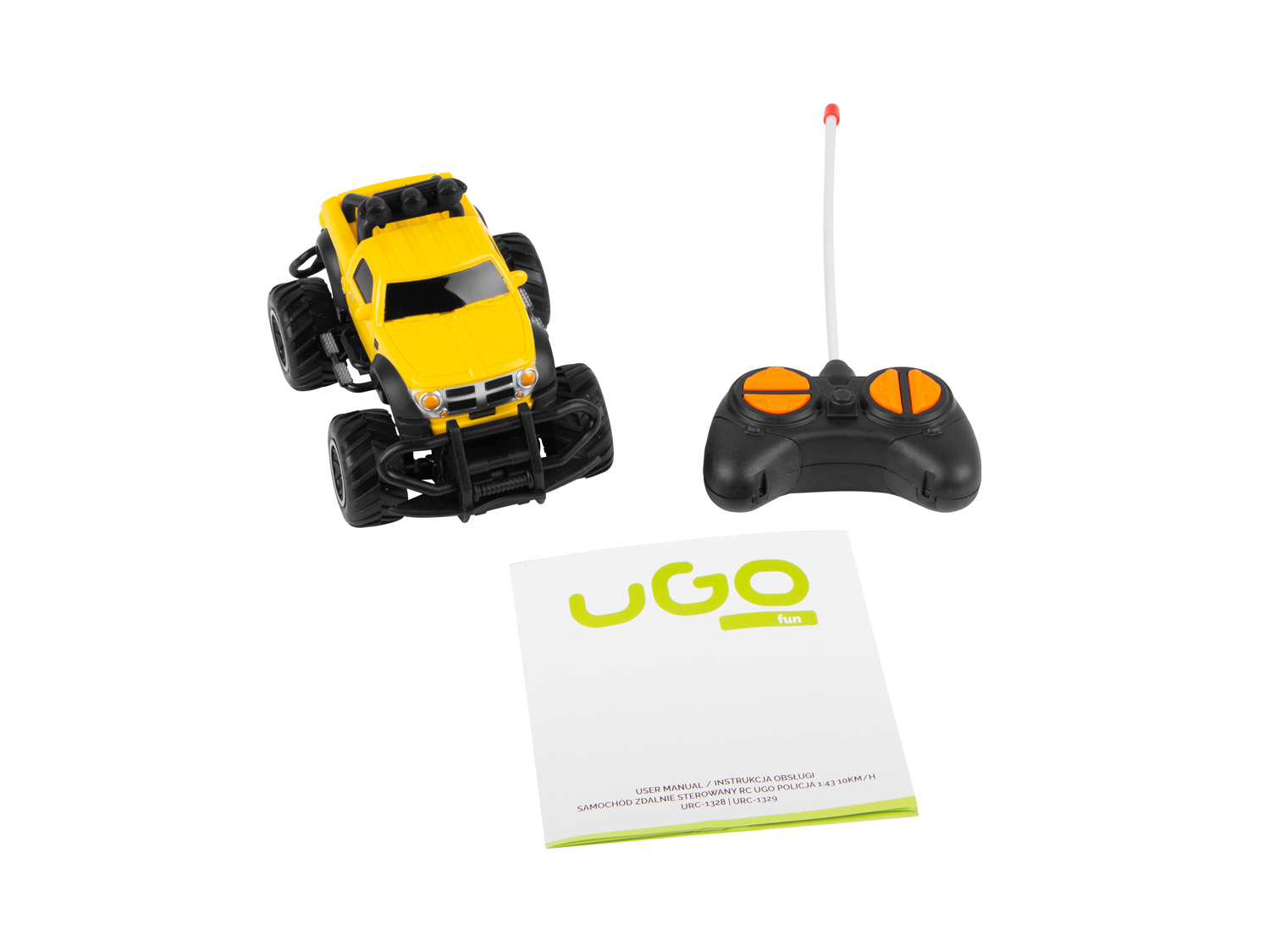 Obrázok Ugo mini Monster - auto na dálkové ovládání 1:43, 10 km/h URC-1329