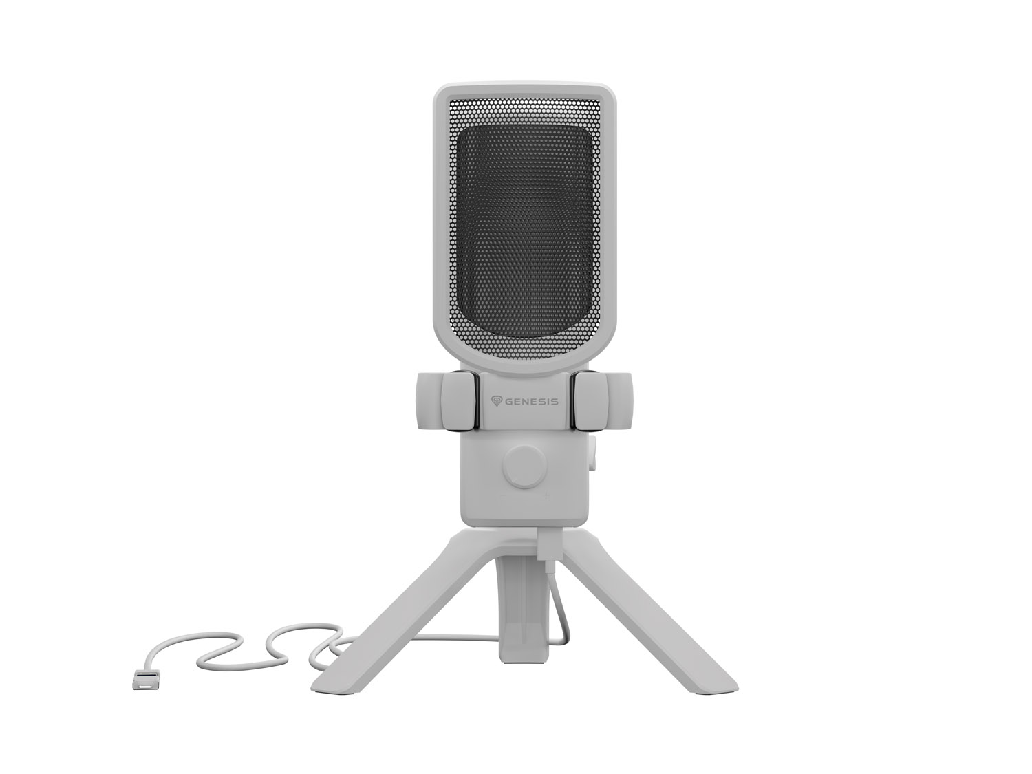 Streamovací mikrofon Genesis RADIUM 250, Bílý