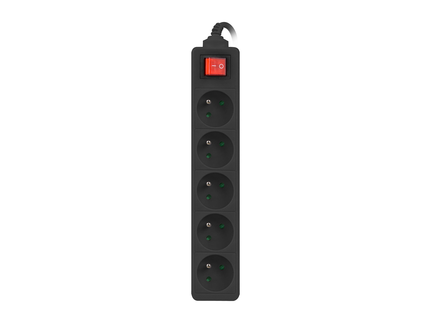 LANBERG PS1-05E-0150-BK, 1.5M 5X zásuvka
