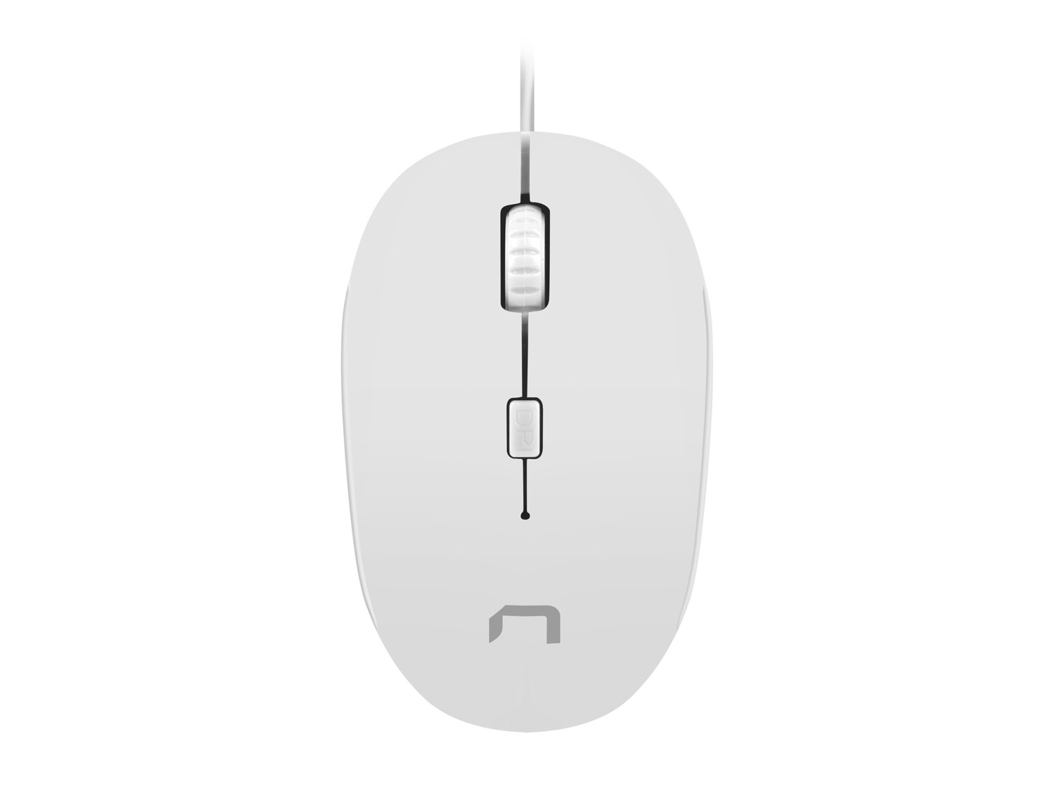 Obrázok Optic mouse Natec SPARROW USB, 1200 DPI, White