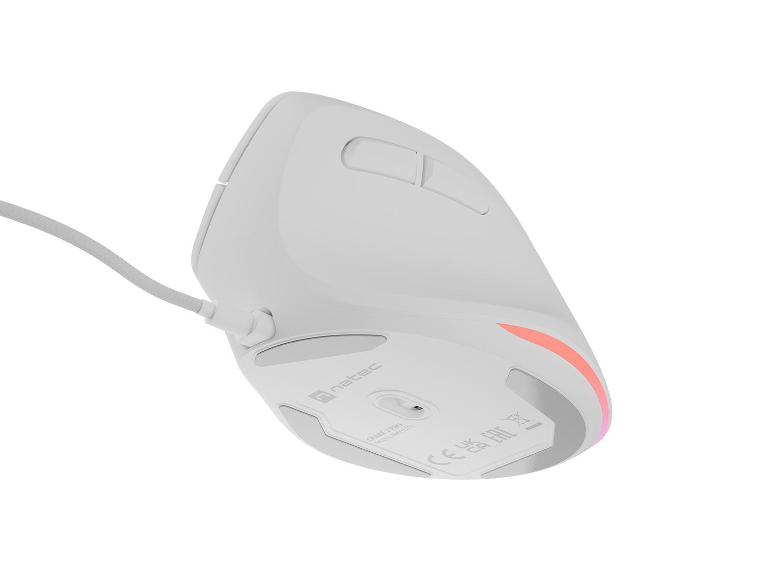 Natec CRAKE 2 PRO / USB-A / Biela / NMY-2273