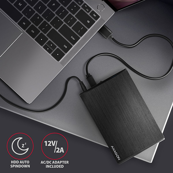 AXAGON EE35-XA3, USB 3.2 Gen 1 - SATA, 3.5'' externý ALINE box