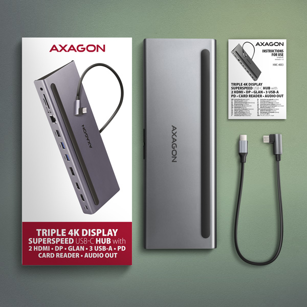 AXAGON HMC-4KX3