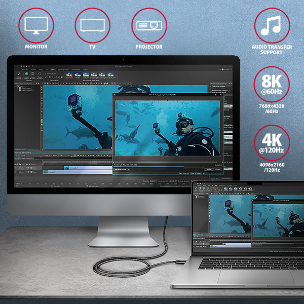 AXAGON BUCM4X-CM10AB