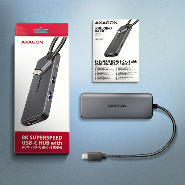 AXAGON HMC-5H8K