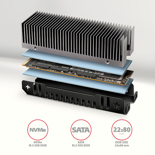 AXAGON CLR-M2XT