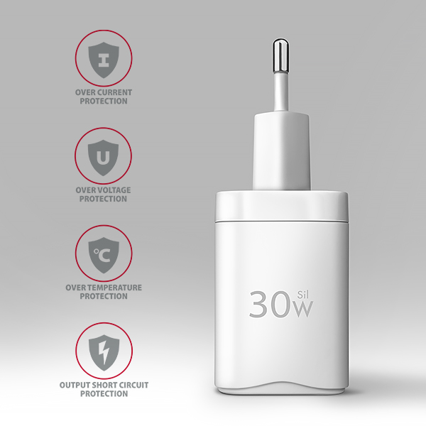 AXAGON ACU-PD30W, biela