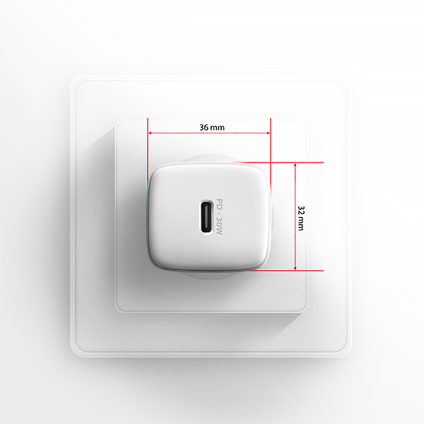 AXAGON ACU-PD30W, biela
