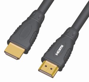 Obrázok PremiumCord Kabel HDMI A - HDMI A M/M 15m,zlac.kon kphdmi15