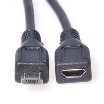 Obrázok PremiumCord micro USB 2.0 predlžovací 3 m (8592220012618)