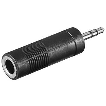 Obrázok PremiumCord Adaptér stereo jack 3.5 - 6.3 M/F kjr-01