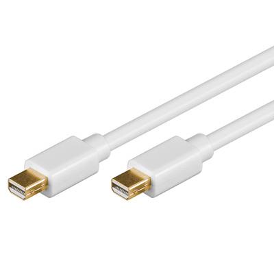 Obrázok PremiumCord Mini DisplayPort, M/M, 2m (kport3-02) biely