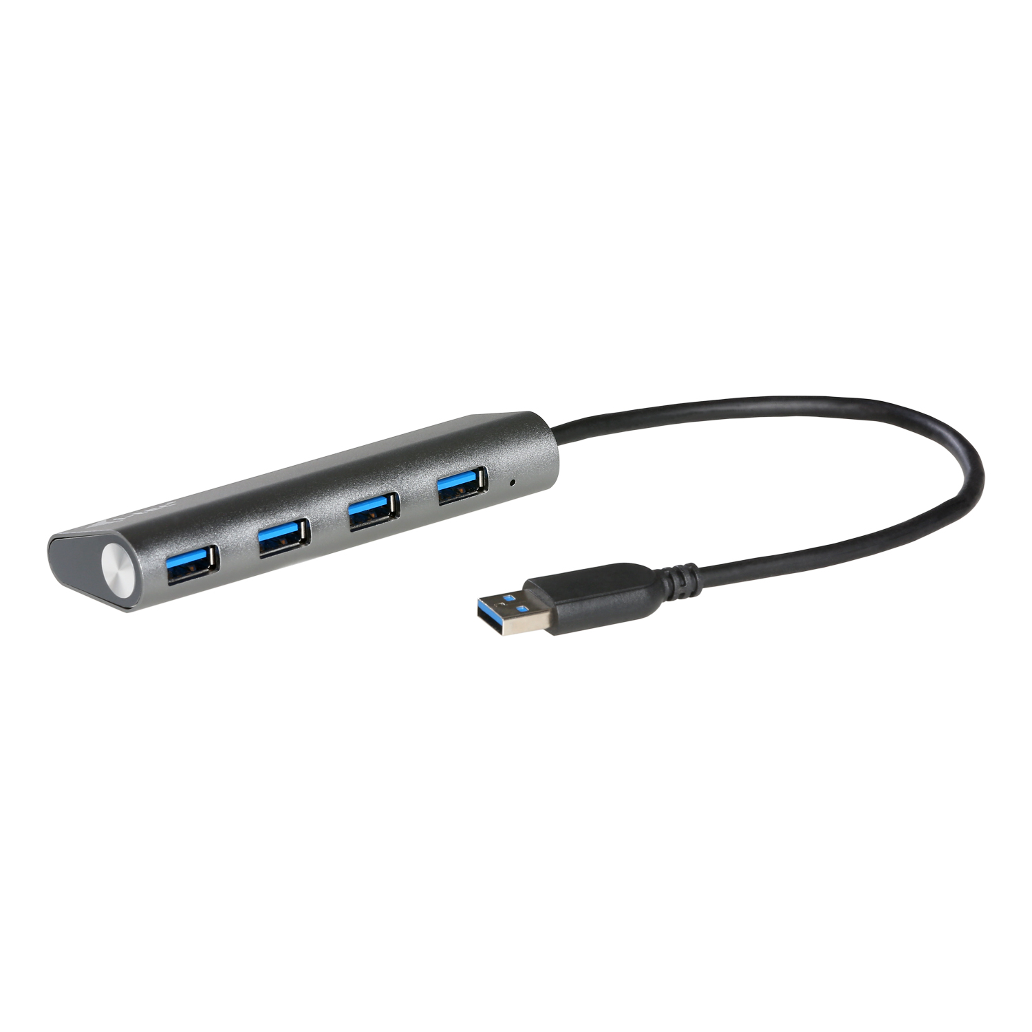 i-tec USB HUB METAL/ 4 porty/ USB 3.0/ napájecí adaptér/ U3HUB448