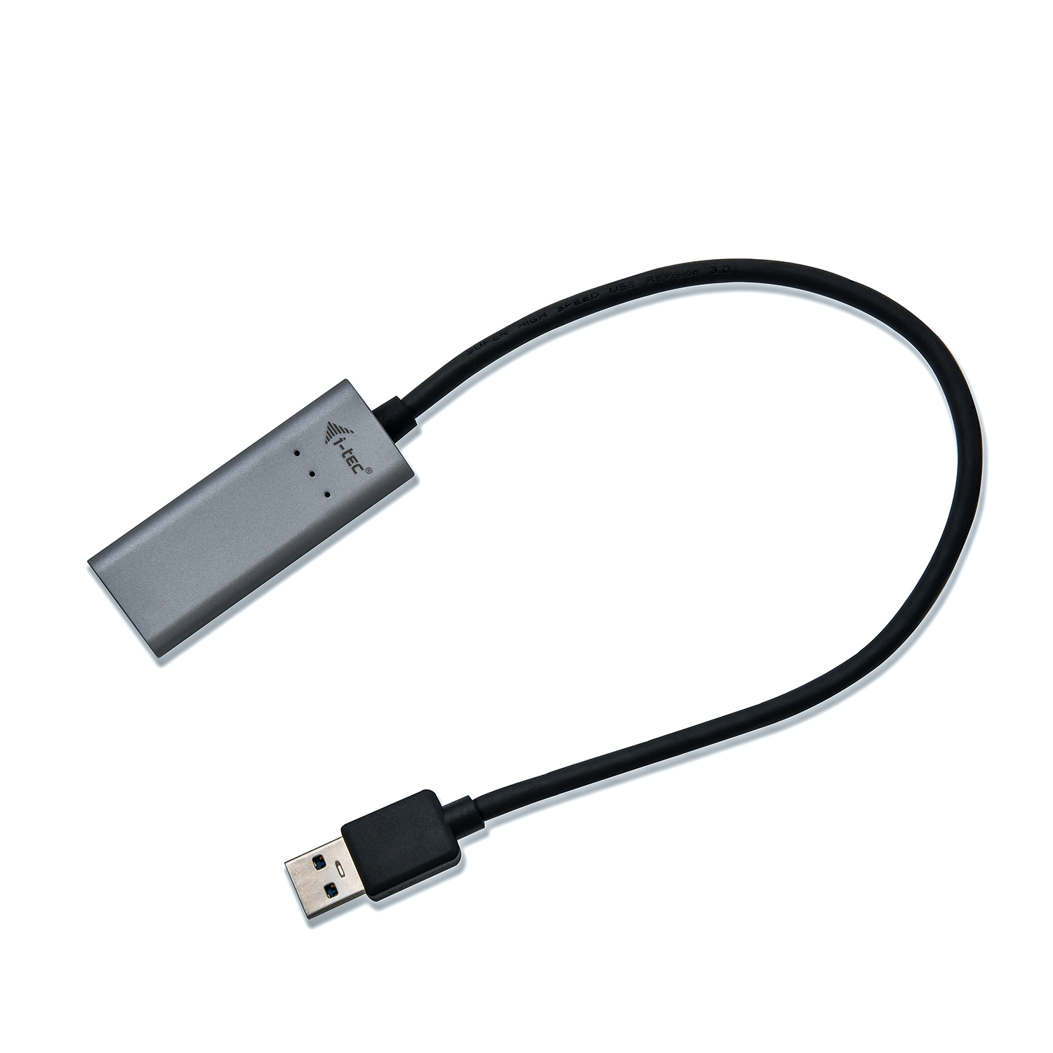 i-Tec USB3.0 METAL Gigabit Ethernet 10/100/1000 adaptér, LED, RJ45 / U3METALGLAN