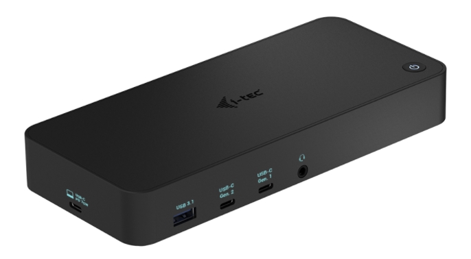 i-tec USB 3.0 / USB-C / Thunderbolt, 3x 4K Docking Station, Power Delivery 100W