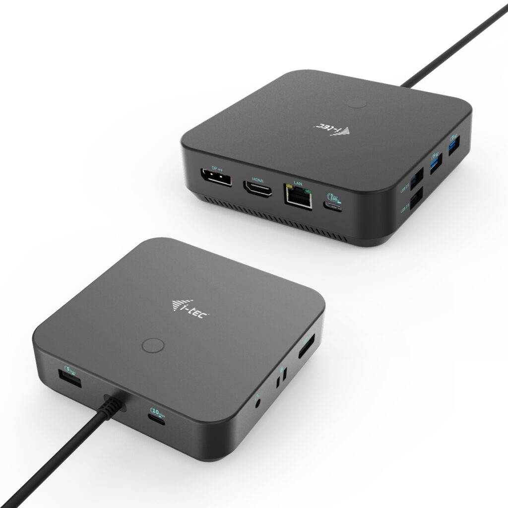 i-tec USB-C HDMI + Dual DP Docking Station, Power Delivery 100W + zdroj 112W