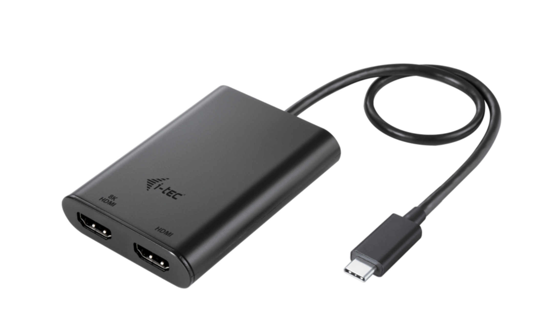 i-tec USB-C Dual 4K/60Hz (single 8K/30Hz) HDMI Video Adapter