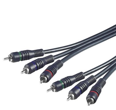 Obrázok PremiumCord Kabel 3x CINCH-3x CINCH M/M 2m HQ