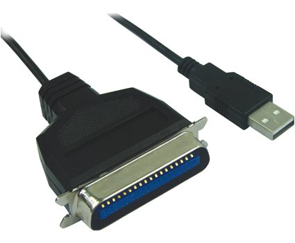 PremiumCord USB printer kabel USB na paralelní port LPT (CEN36M)