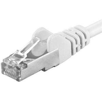 Obrázok Premiumcord Patch kabel CAT6a S-FTP, RJ45-RJ45, AWG 26/7 3m, bílá