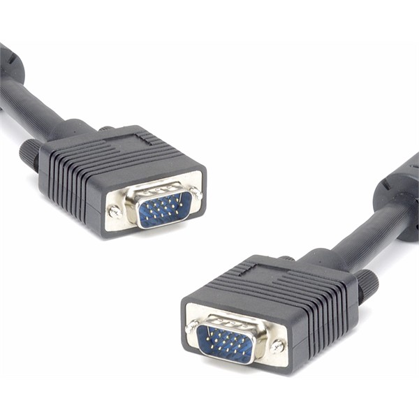 Obrázok PremiumCord Kabel k monitoru HQ (Coax) 2x ferrit,SVGA 15p, DDC2,3xCoax+8žil, 30m kpvmc30