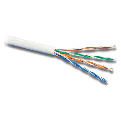 Obrázok PremiumCord TP Kabel 4x2, drát UTP Cat5e AWG24,čistá měď 305m šedá sutpd5c3