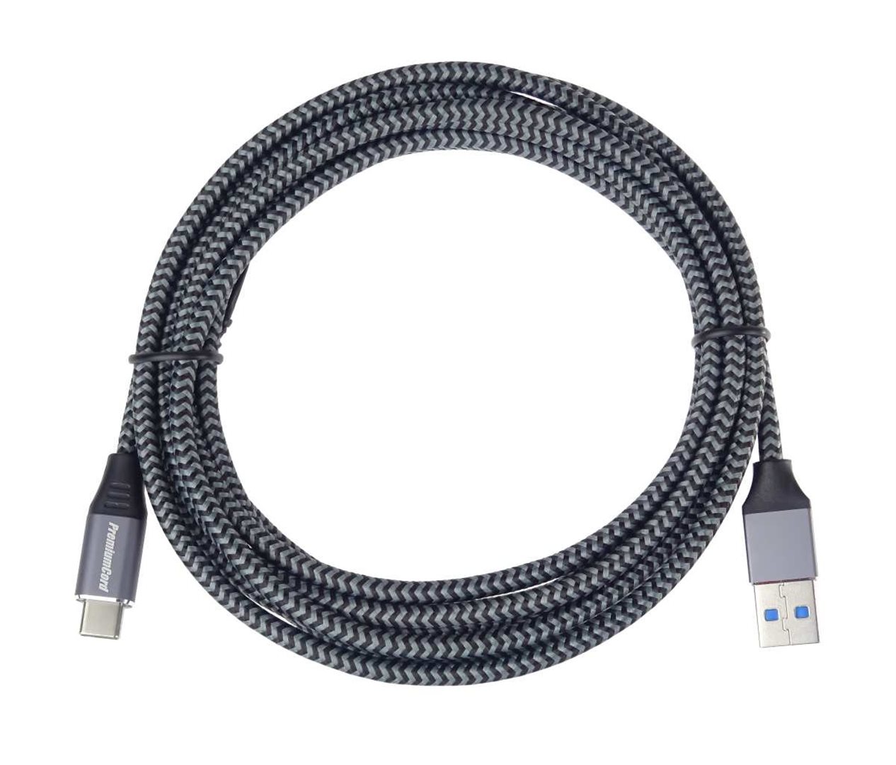 PremiumCord kabel USB-C - USB 3.0 A (USB 3.1 generation 1, 3A, 5Gbit/s) 3m oplet / ku31cs3
