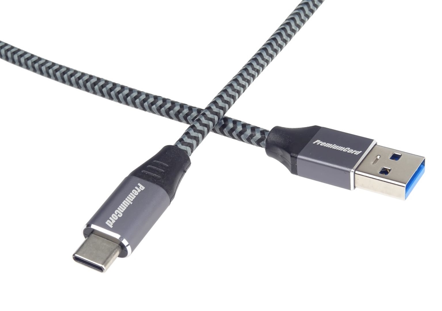 PremiumCord kabel USB-C - USB 3.0 A (USB 3.1 generation 1, 3A, 5Gbit/s) 3m oplet / ku31cs3