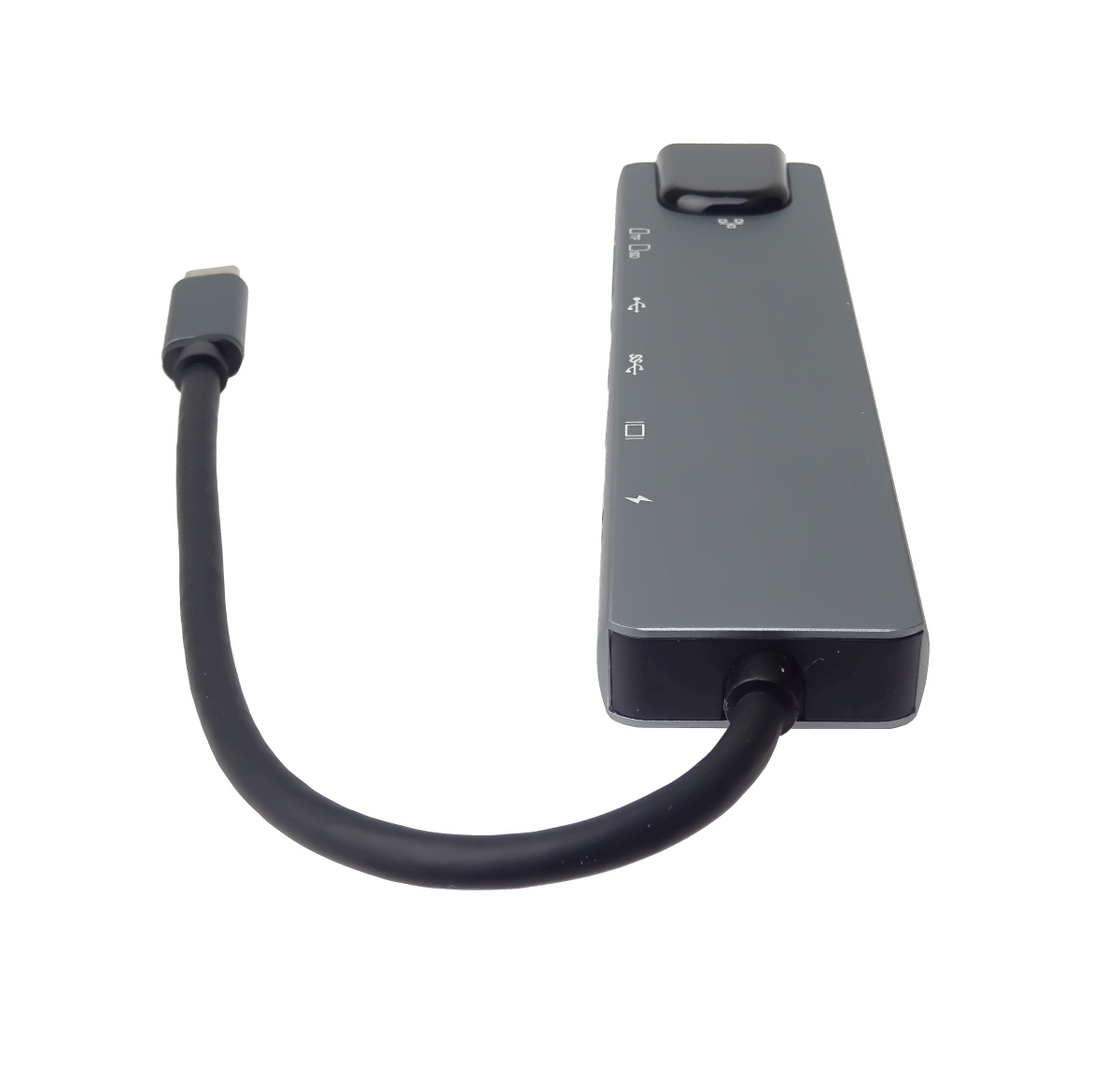 PremiumCord USB-C na HDMI + USB3.0 + USB2.0 + PD + SD/TF + RJ45 adaptér / ku31dock16