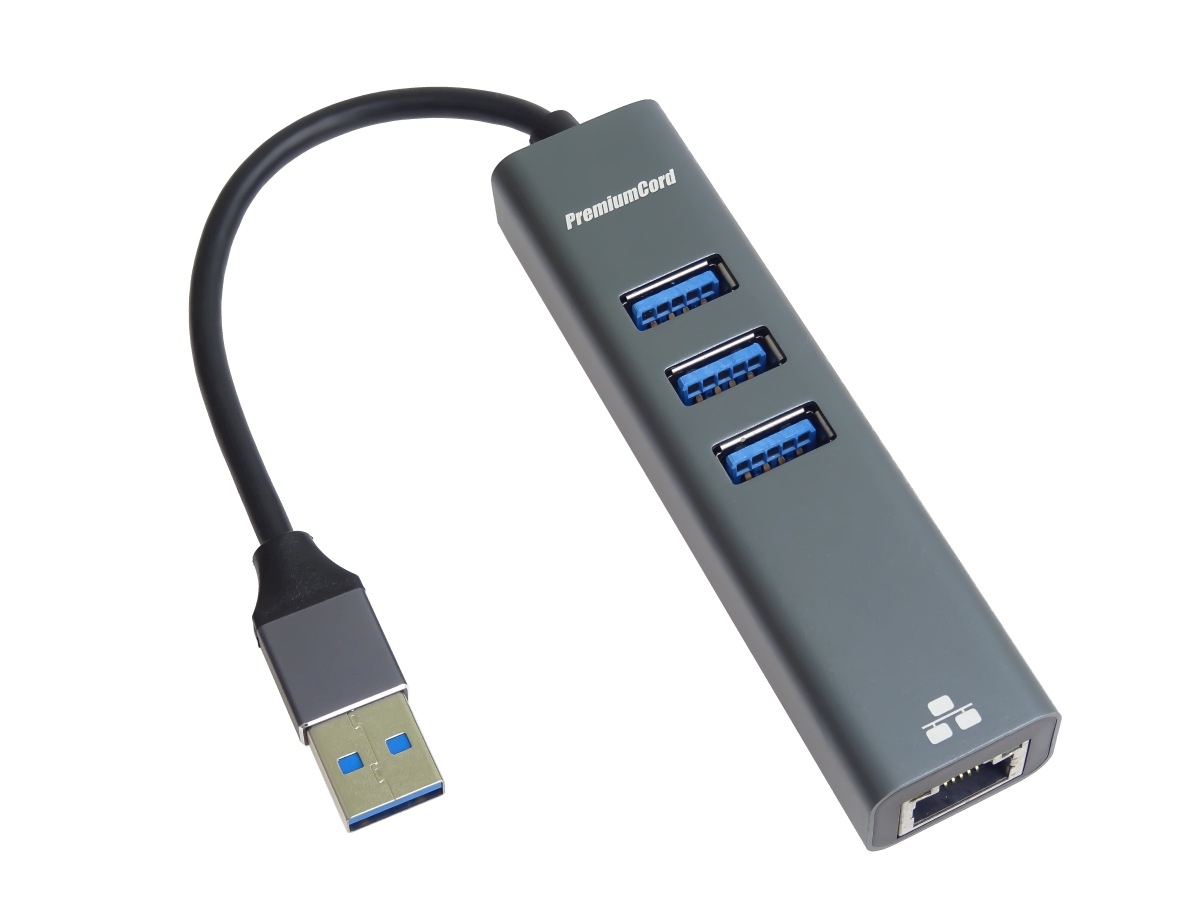 PremiumCord adaptér USB3.0 -> LAN RJ45 / kuethernet7