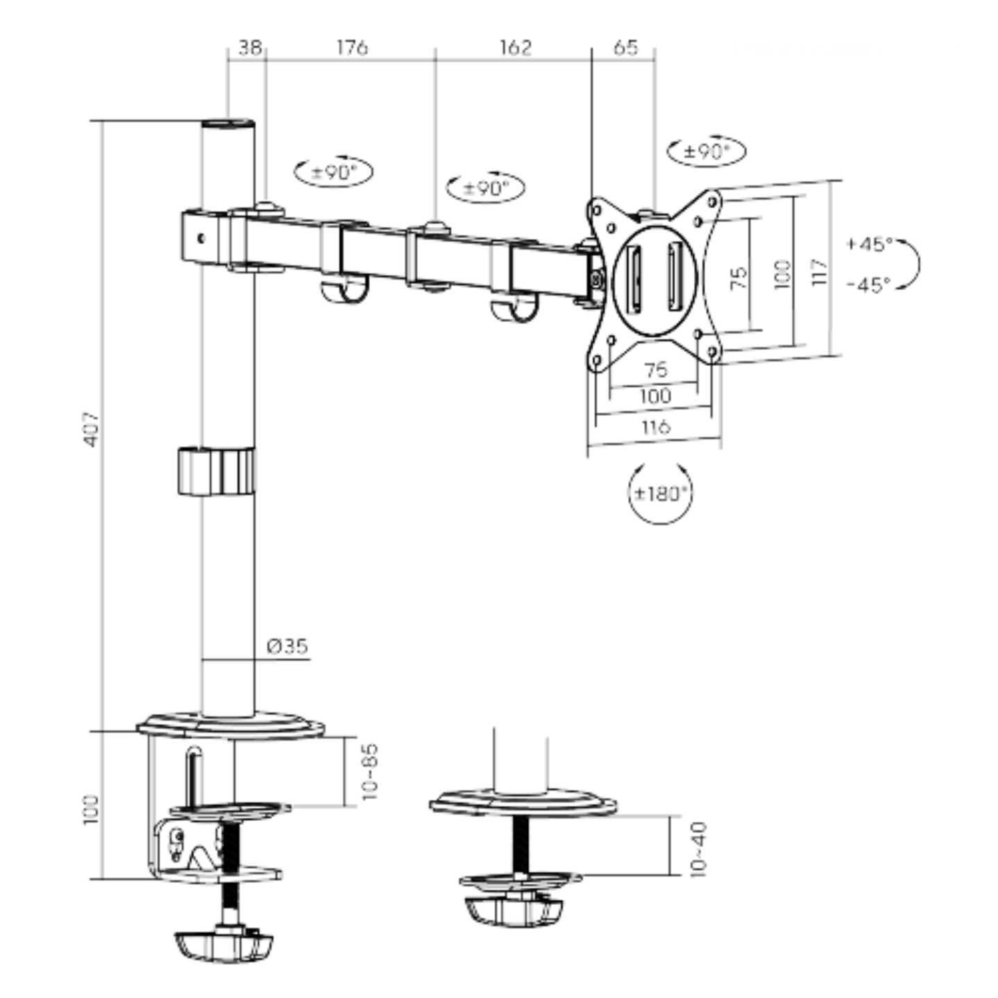 Brateck LDT66-C012