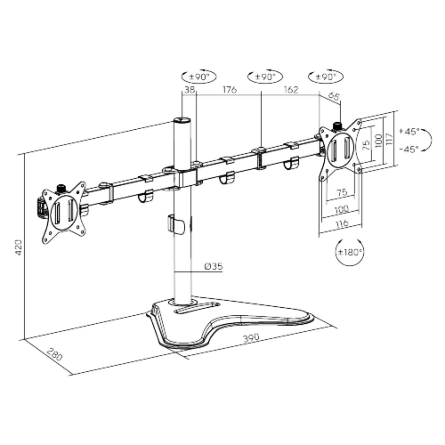 Brateck LDT66-T024
