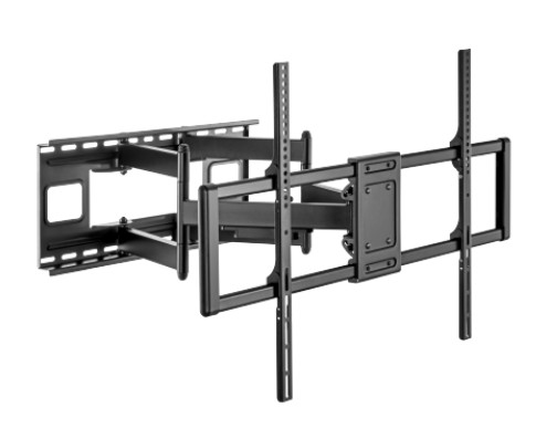 Výsuvný držák Brateck LPA77-696 pro TV 60''-120'' 120kg polohovatelný nástěnný Heavy Duty