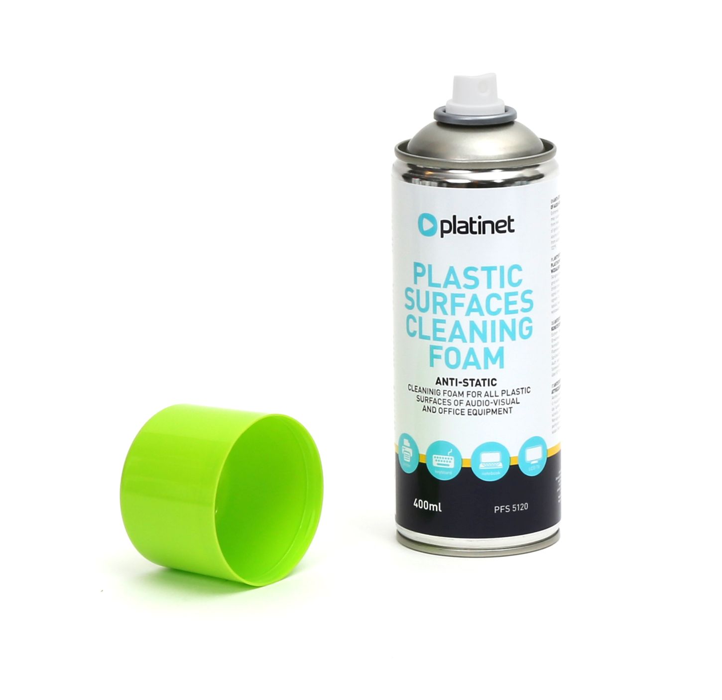 Platinet PFS5120 čistící pěna na plasty 400 ml