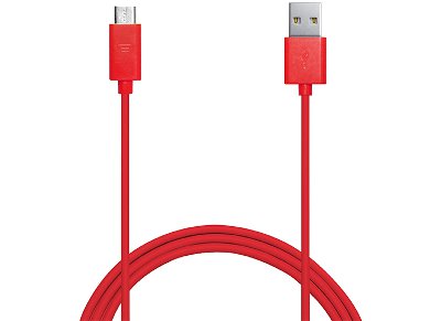 Obrázok BELKIN MixIt microUSB kabel_tablet,phone,2m červen F2CU012bt2M-RED