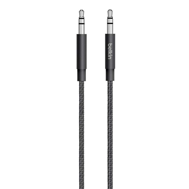 Obrázok BELKIN MIXIT UP Metallic AUX Cable, Černý