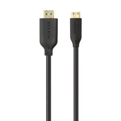 Obrázok HDMI prepojovací kábel Belkin F3Y027bf1M-P, 1 m, čierna