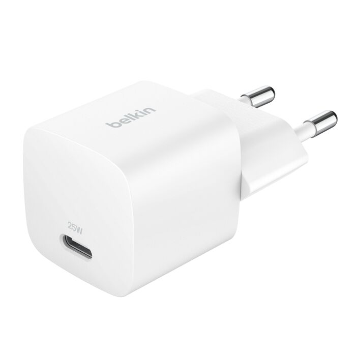 BELKIN 25W USB PD nabíjecí adaptér bílý