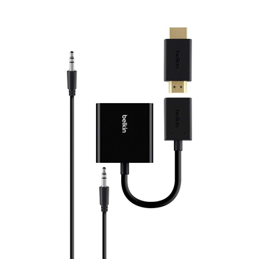 Obrázok Belkin HDMI to VGA with Audio (B2B137-BLK)