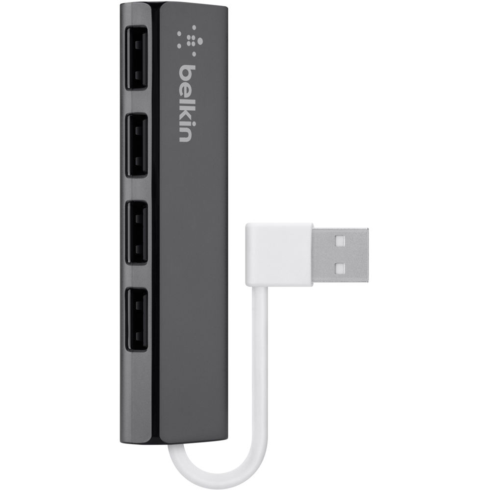 BELKIN USB HUB 4-Port Ultra-Slim Travel Hub