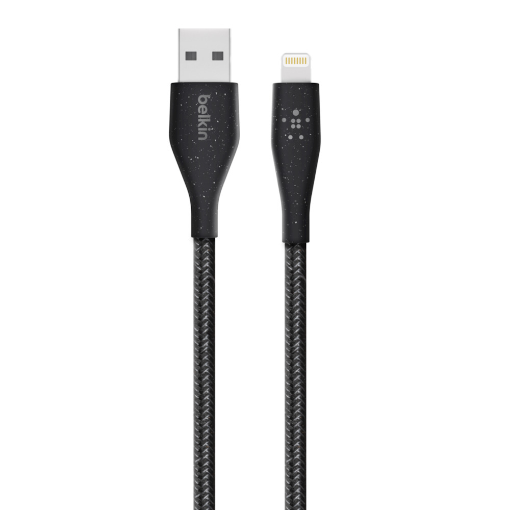 Obrázok BELKIN DuraTek Plus Lightning na USB-A 3m, černý F8J236bt10-BLK