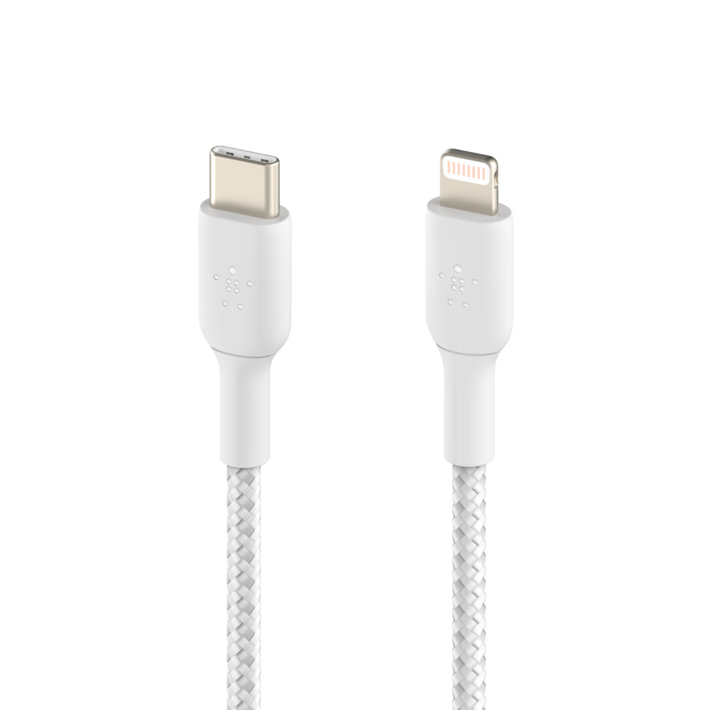 Belkin BOOST CHARGE™ Lightning/USB-C kabel, 1m, CAA004bt1MWH