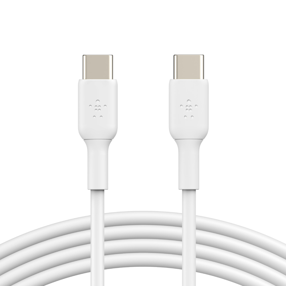 BELKIN kabel USB-C - USB-C, 2m, bílý