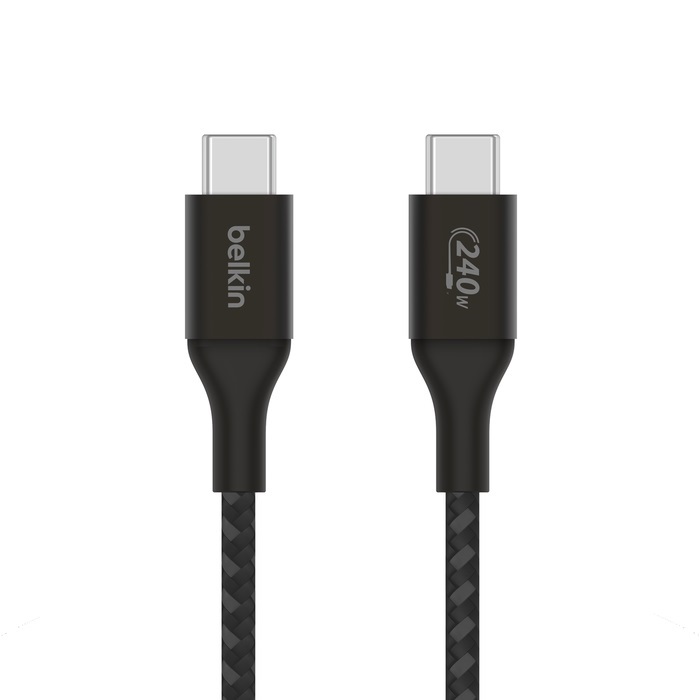 Belkin Boost charge USB-C kabel 240W, 2m, černý