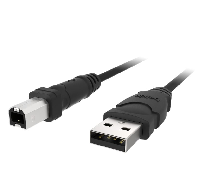 BELKIN USB 2.0 kabel, A-B zařízení, 1.8 m