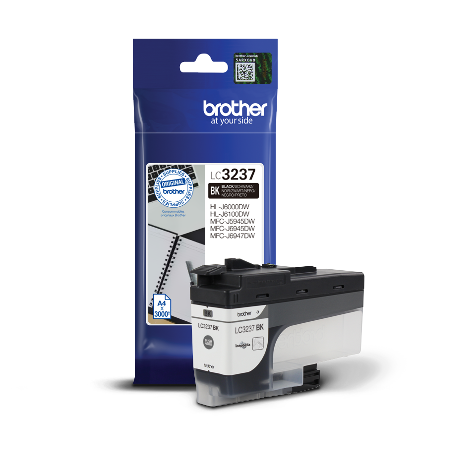 BROTHER LC3237BK - originál