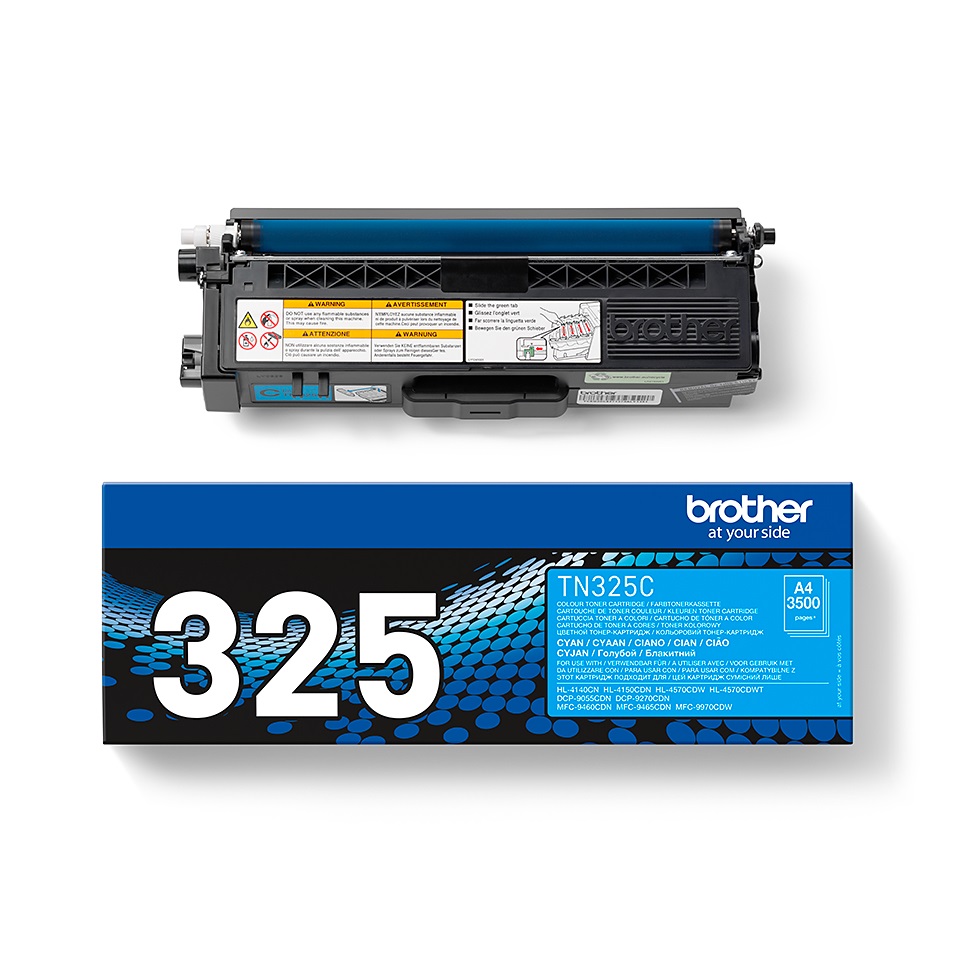 Brother TN-325C, toner cyan, 3 500 str.