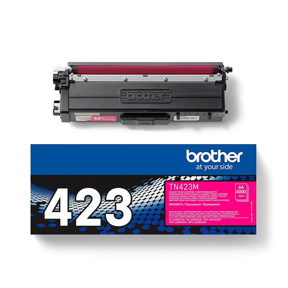 Brother TN-423M, toner magenta, 4 000 str.